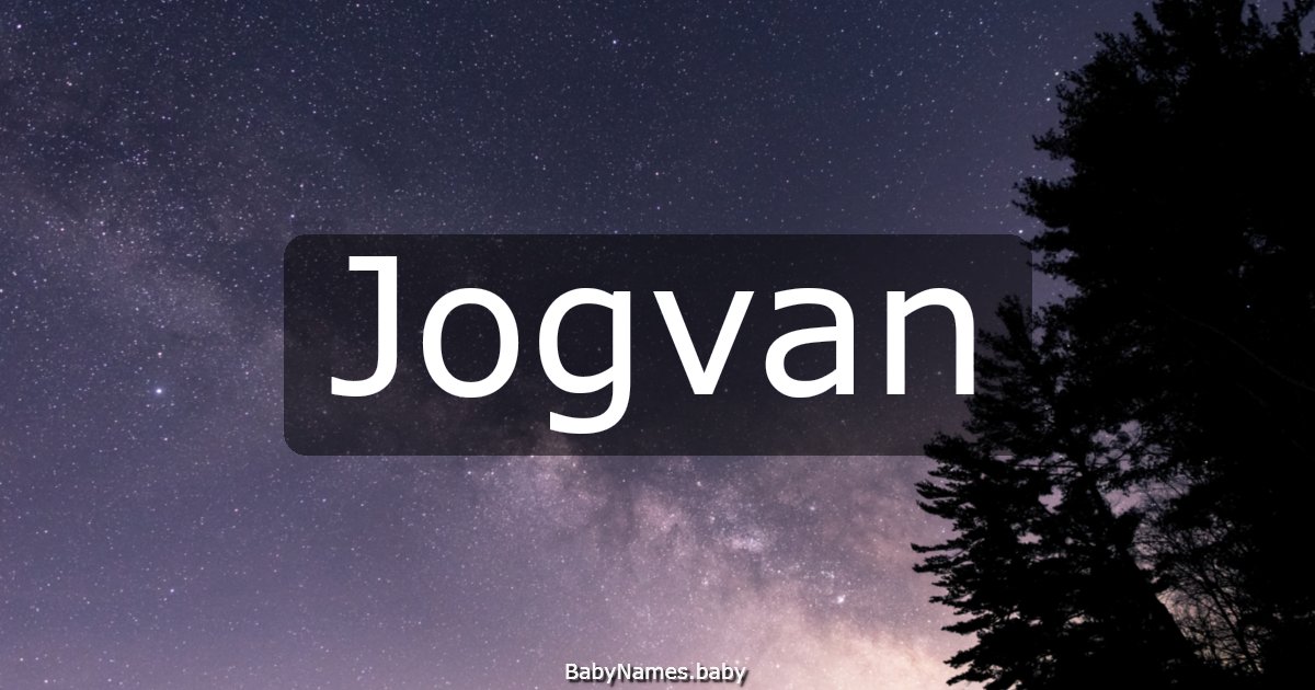 Jogvan