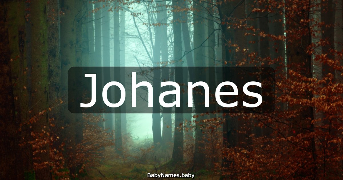Johanes