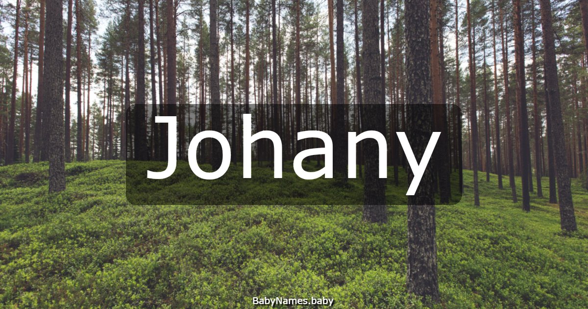 Johany
