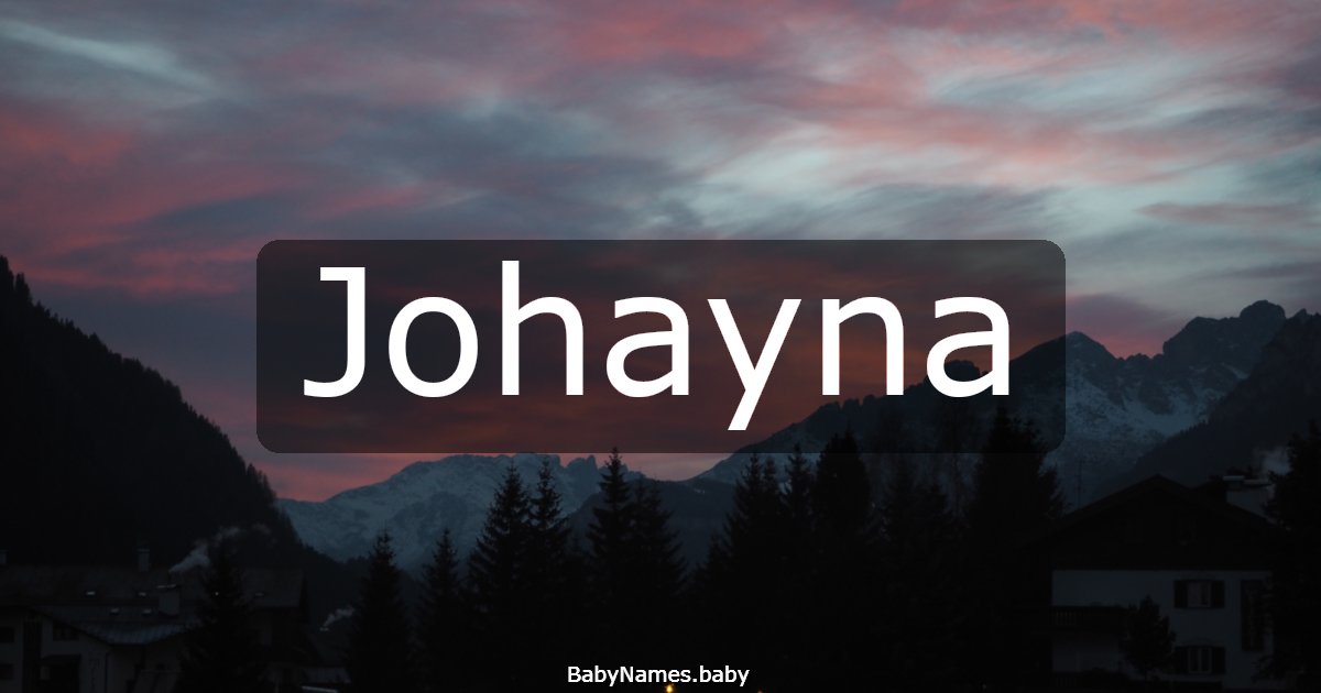 Johayna