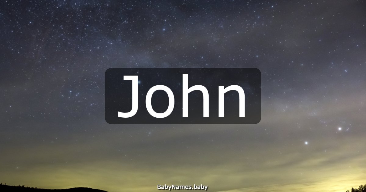 John