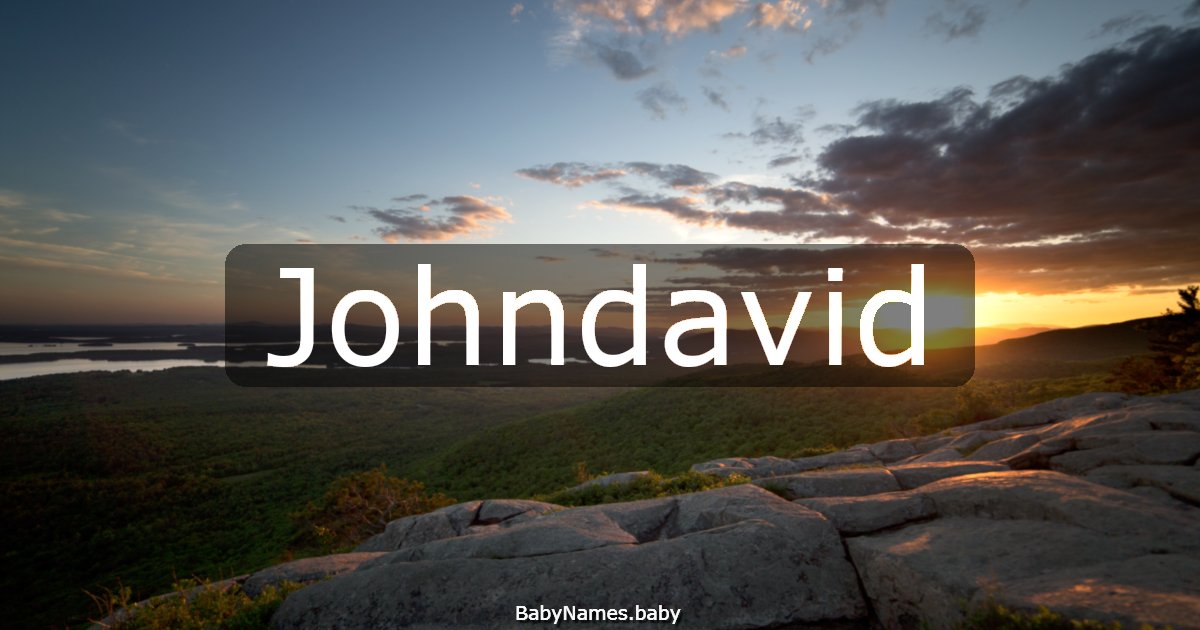 Johndavid