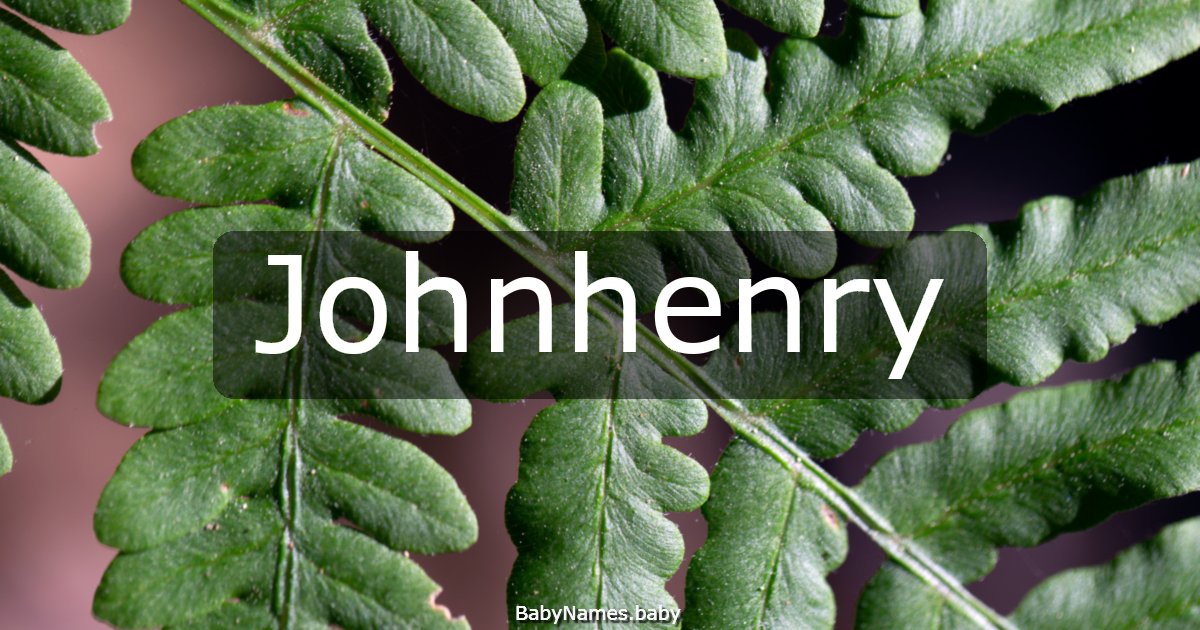 Johnhenry
