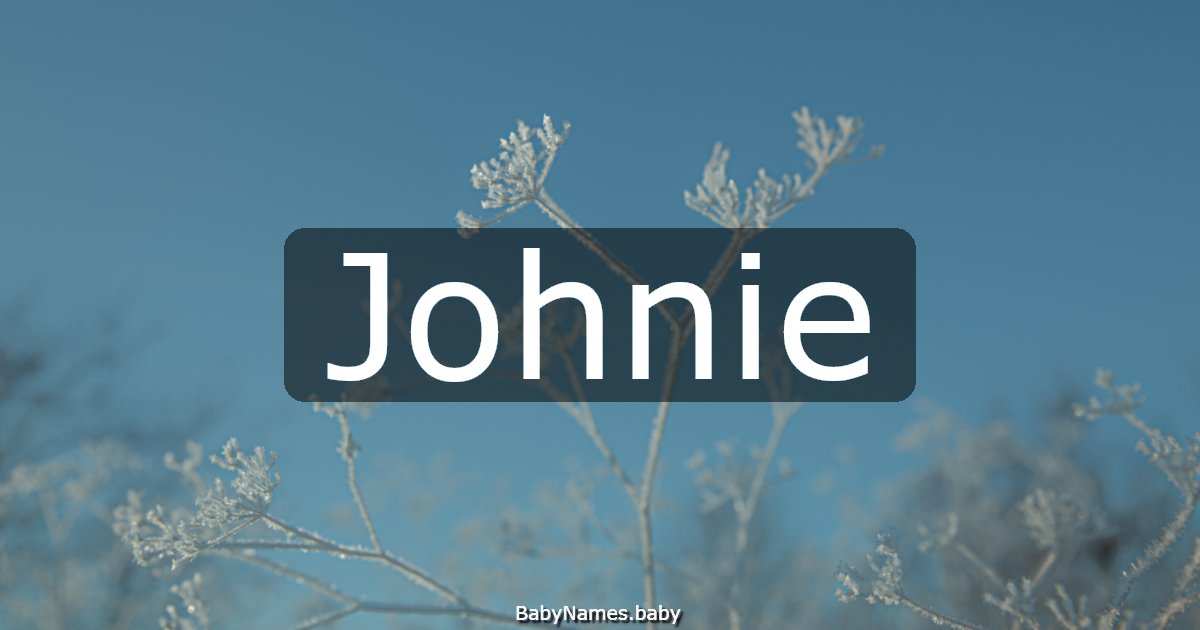 Johnie