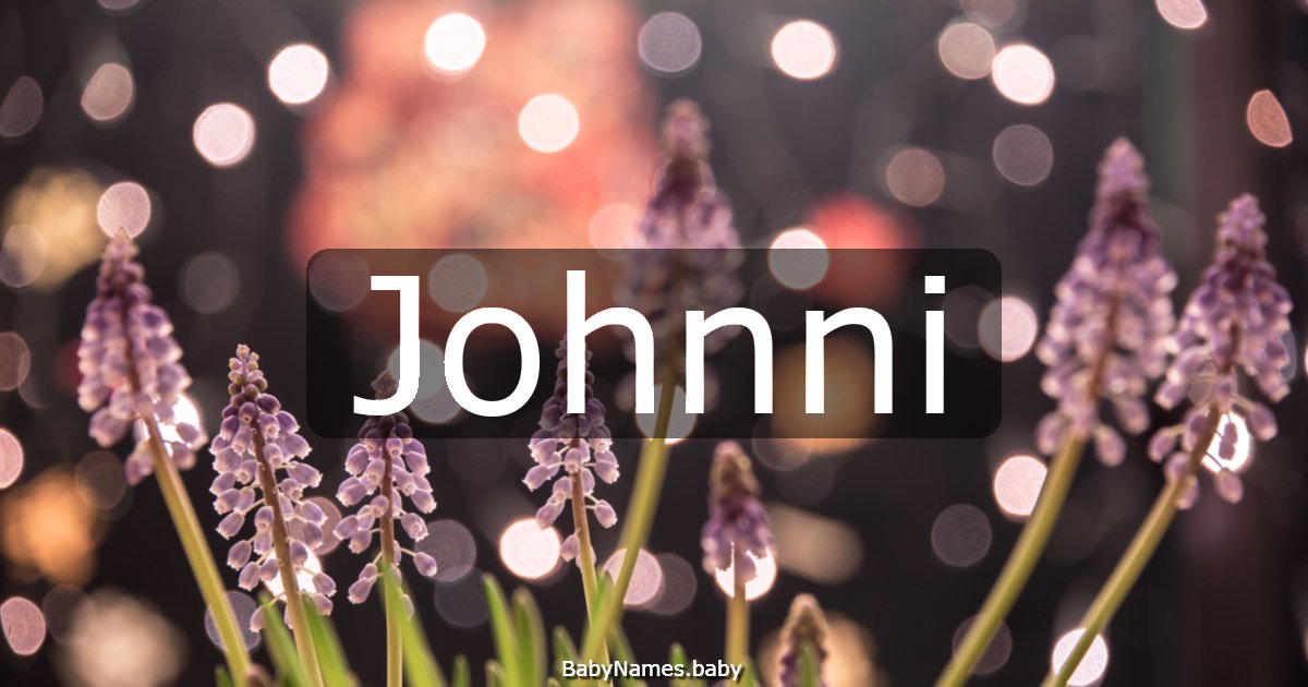 Johnni