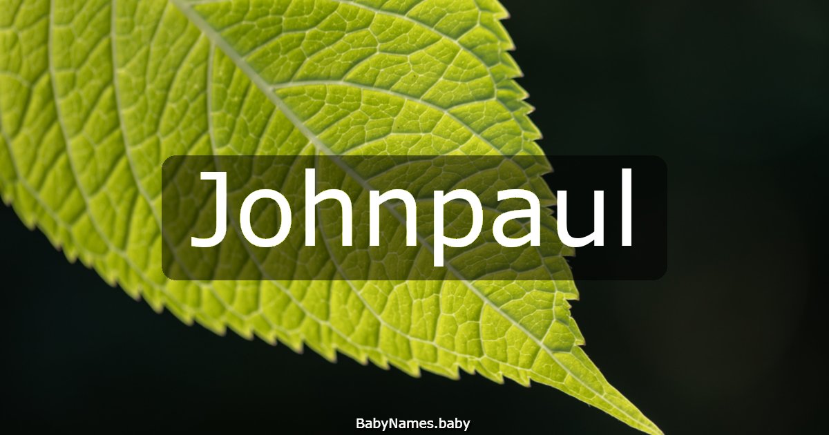 Johnpaul