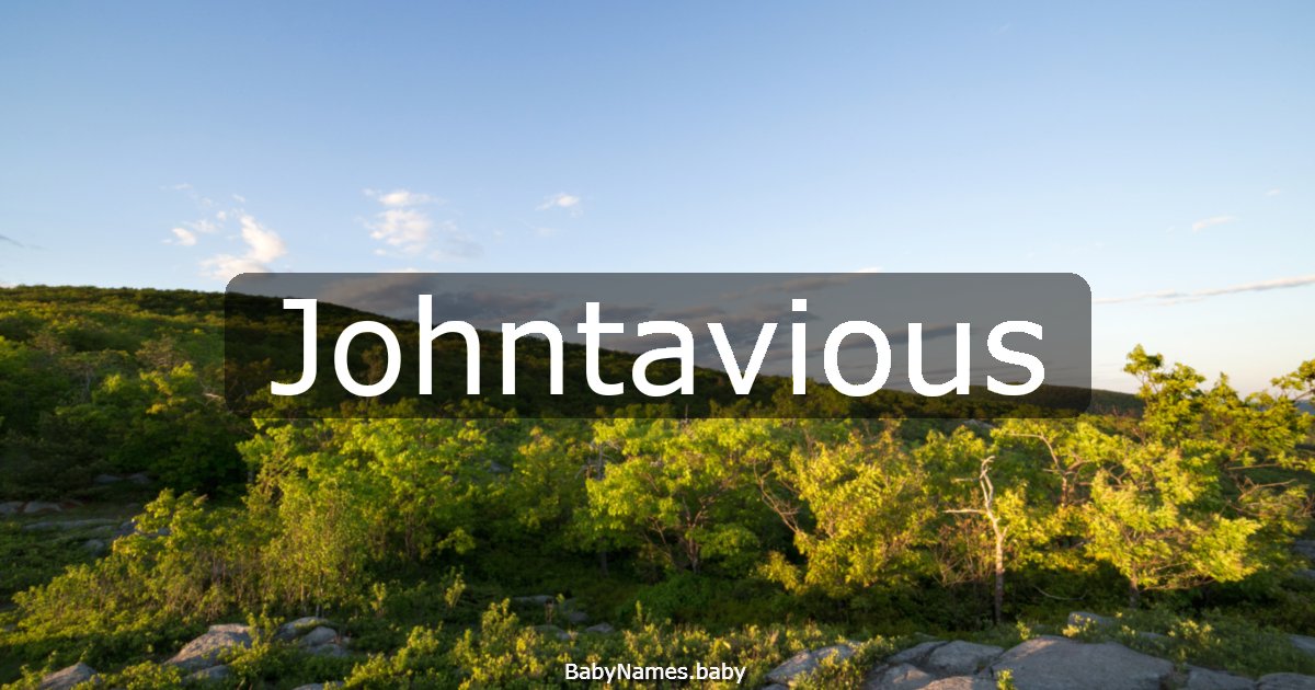 Johntavious