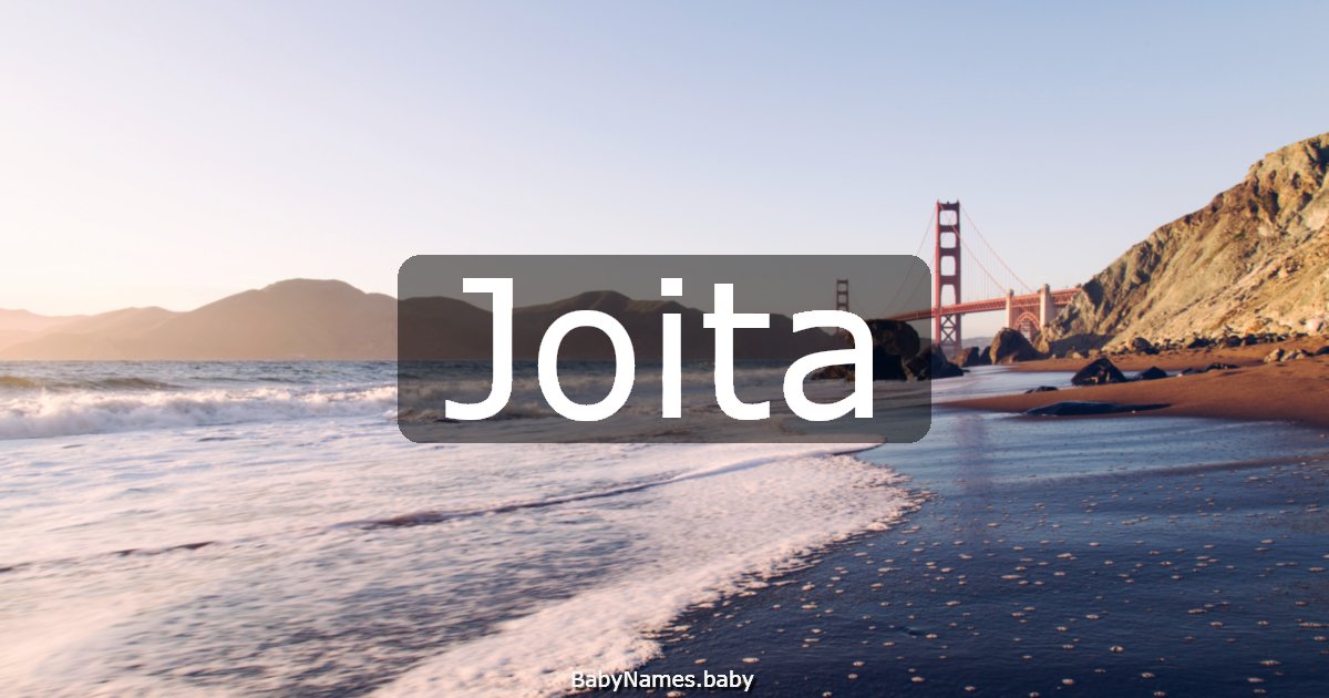 Joita
