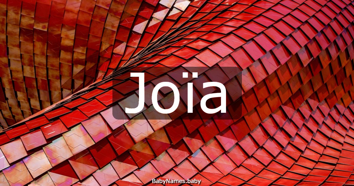 Joïa