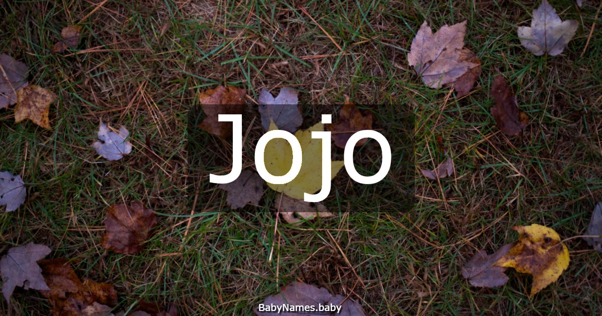 Jojo