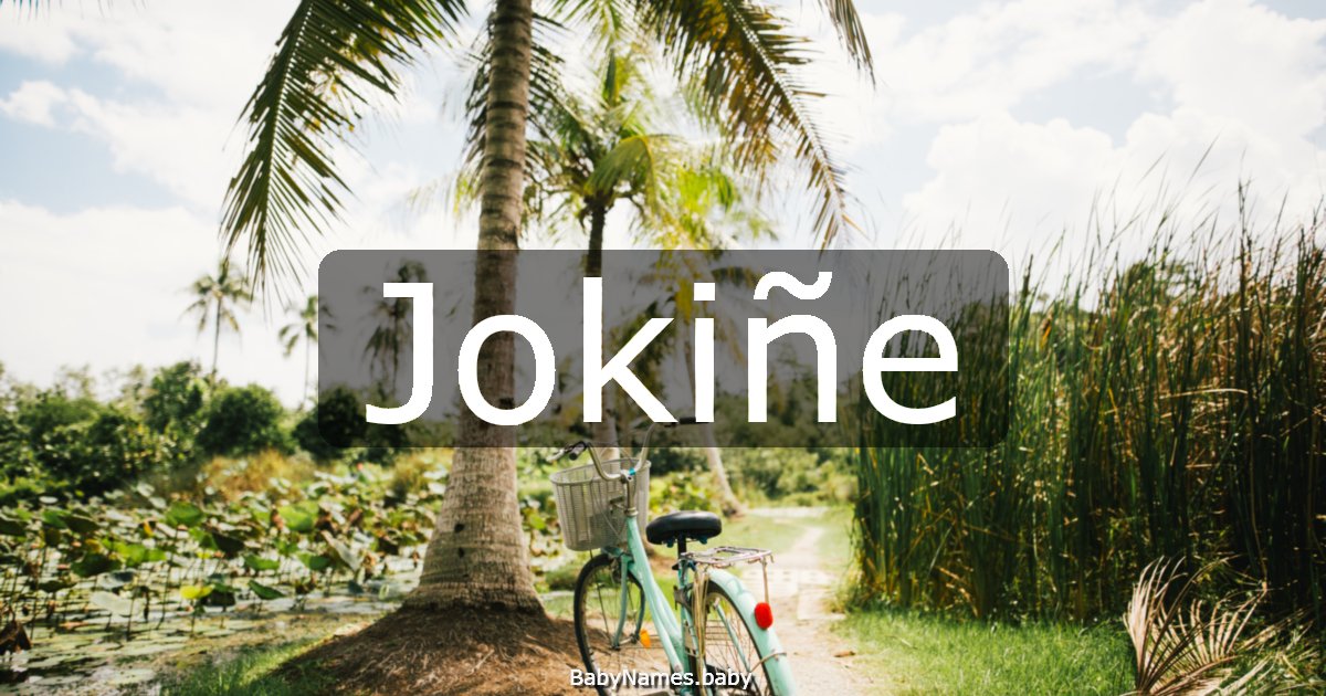 Jokiñe