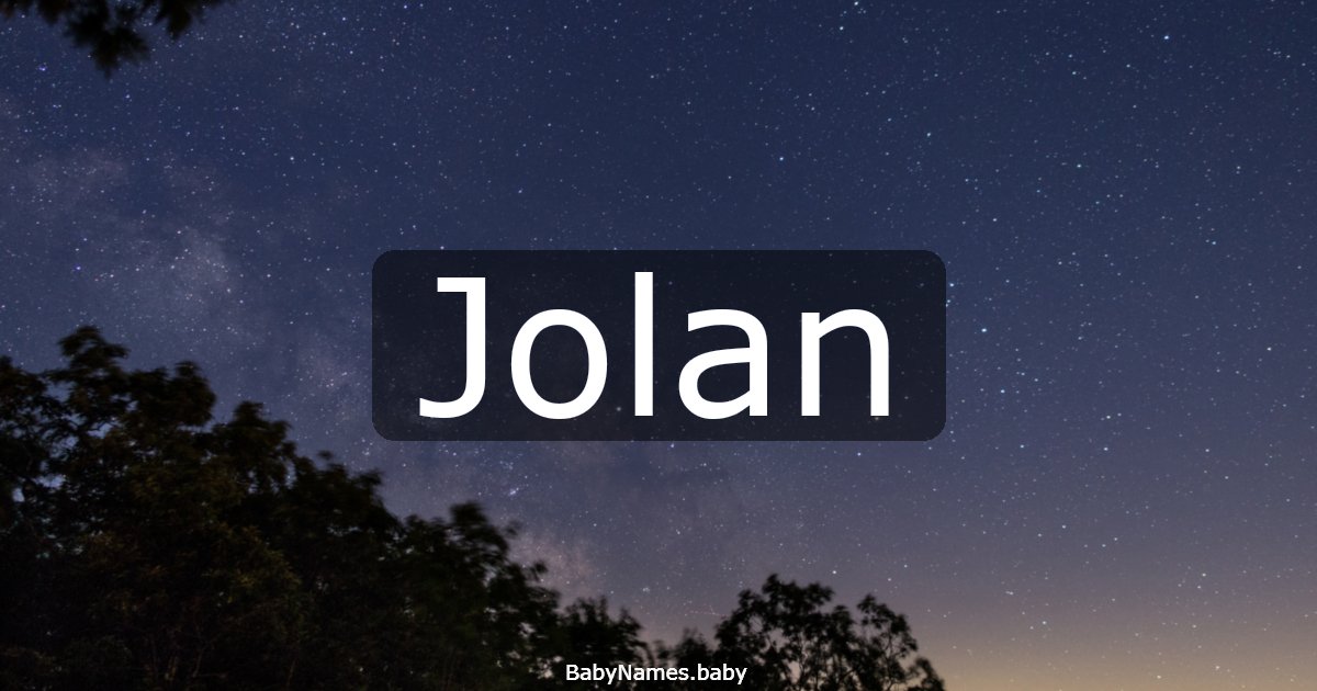 Jolan