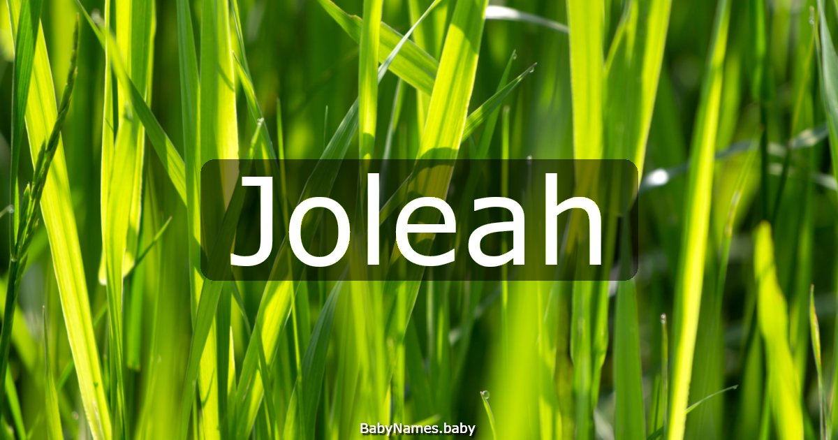 Joleah