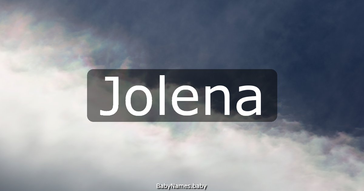 Jolena