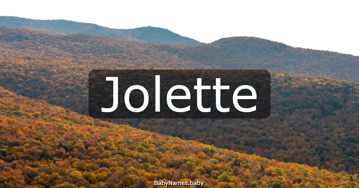 Jolette
