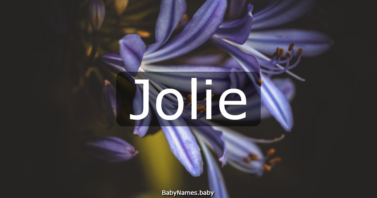 Jolie
