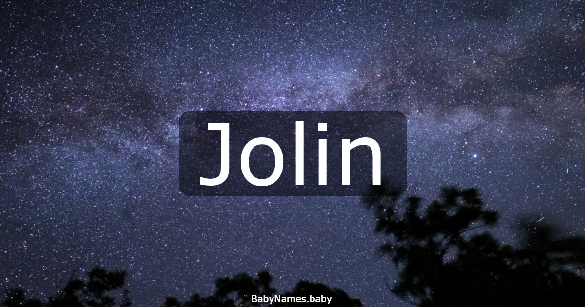 Jolin
