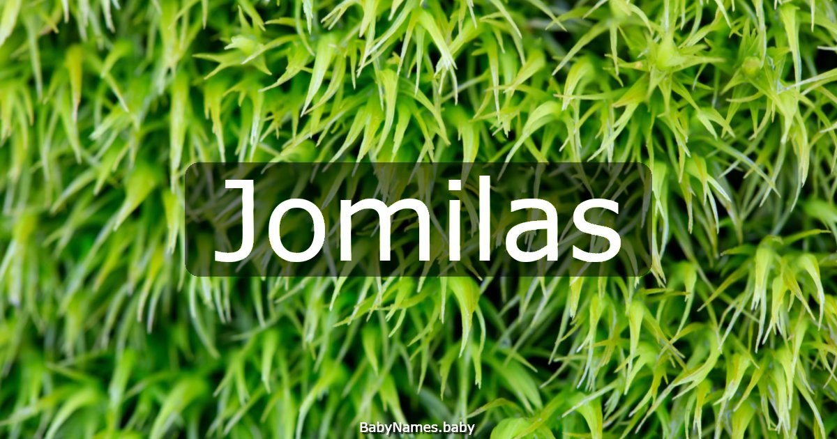 Jomilas