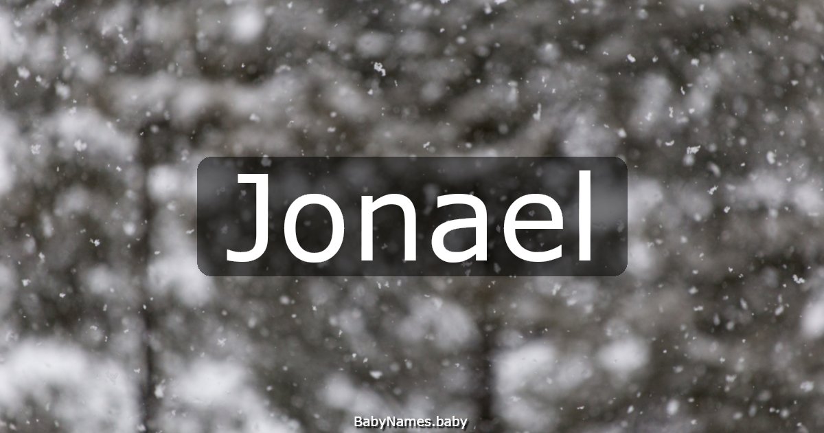 Jonael