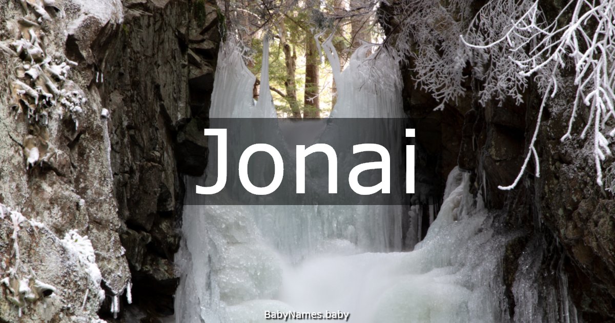 Jonai