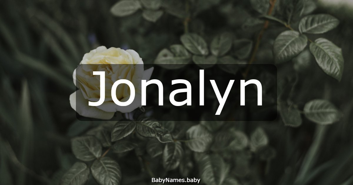 Jonalyn