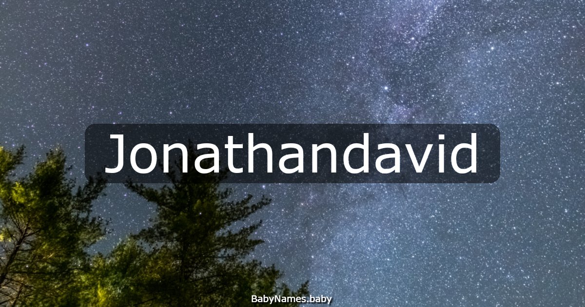 Jonathandavid
