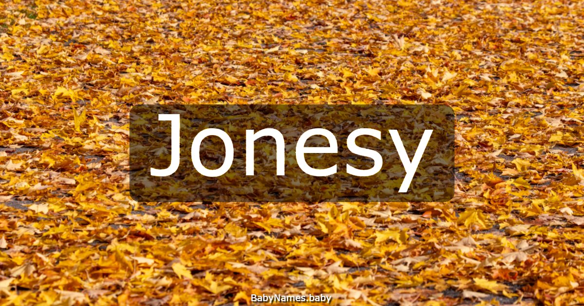 Jonesy