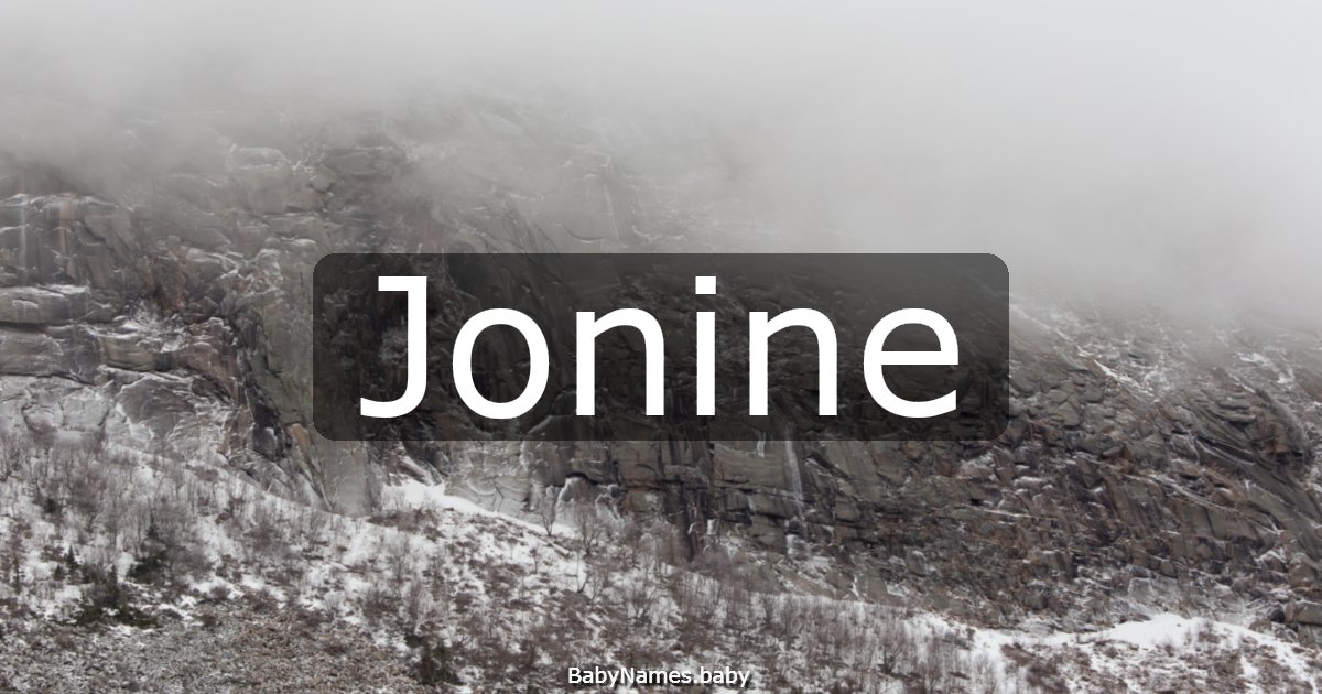 Jonine