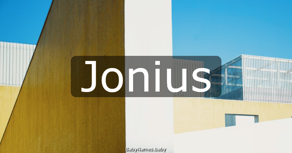 Jonius