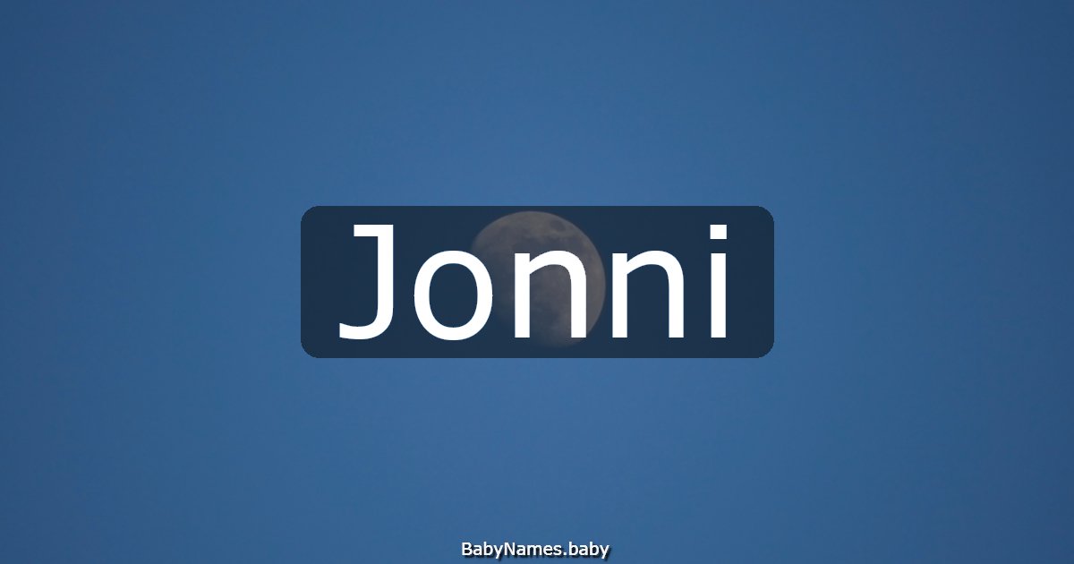Jonni