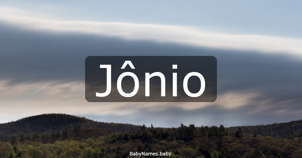 Jônio