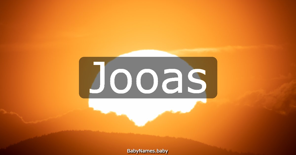 Jooas