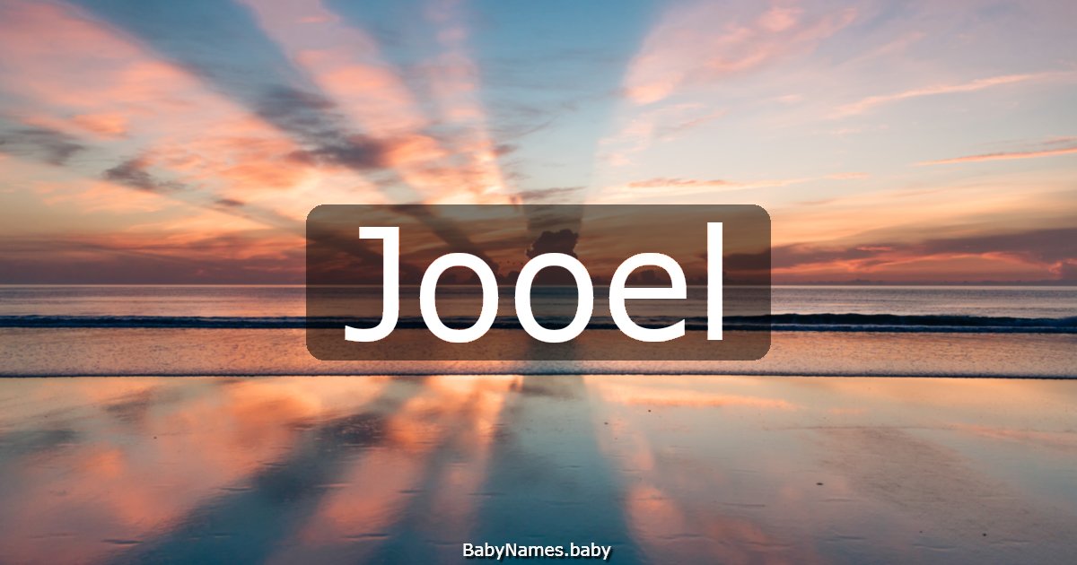 Jooel