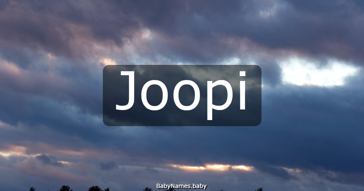 Joopi