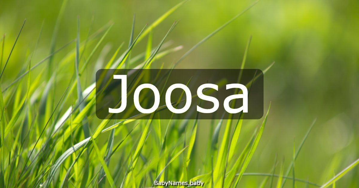 Joosa