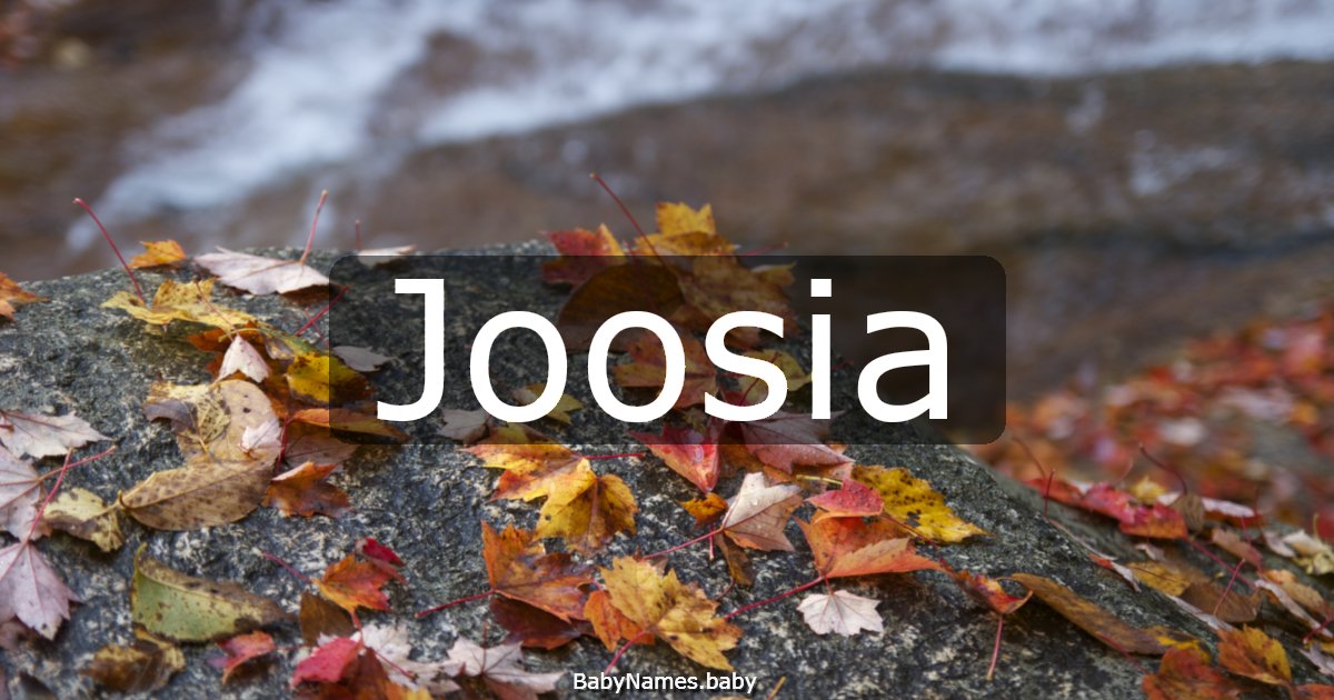 Joosia