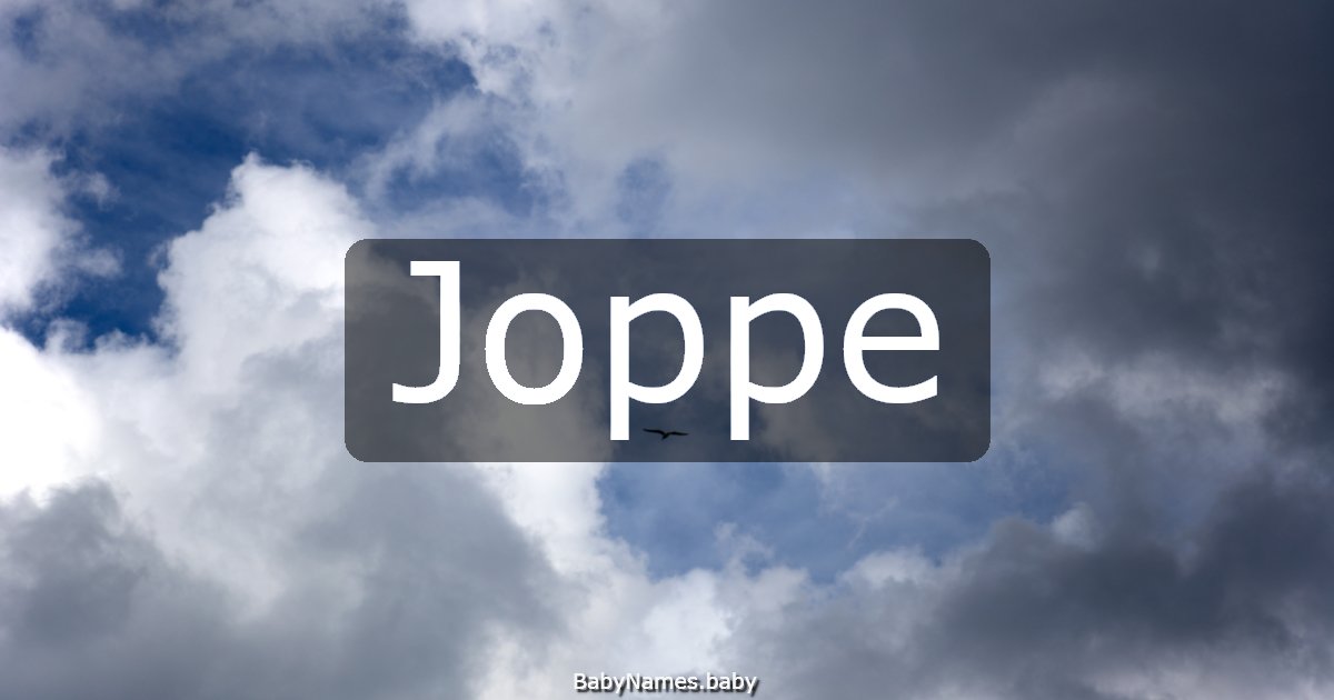Joppe