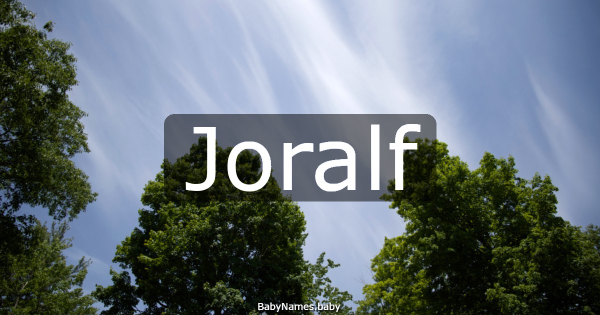 Joralf