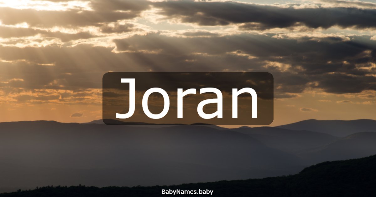 Joran