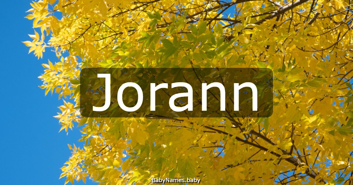 Jorann