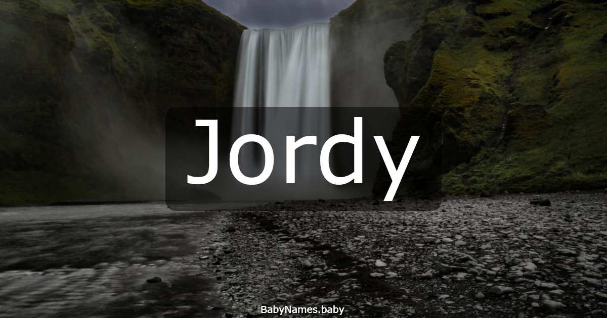 Jordy