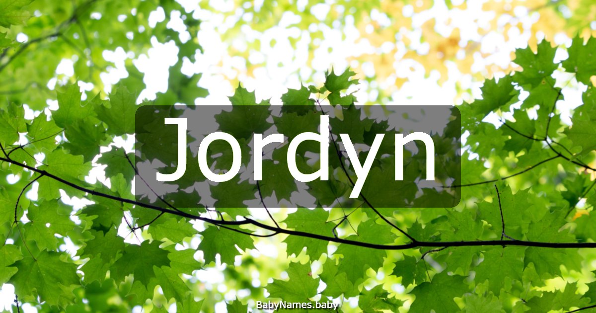 Jordyn