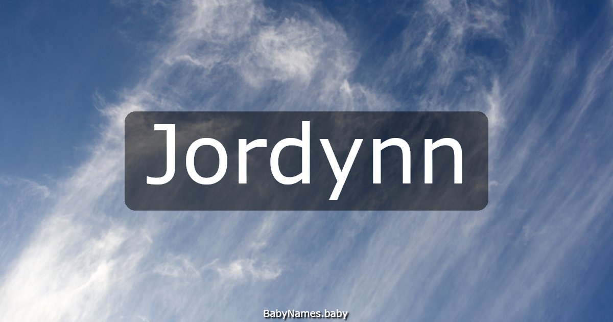 Jordynn