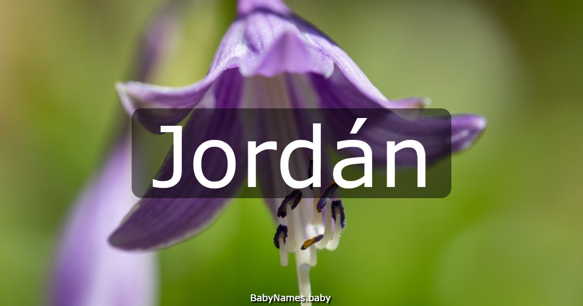 Jordán