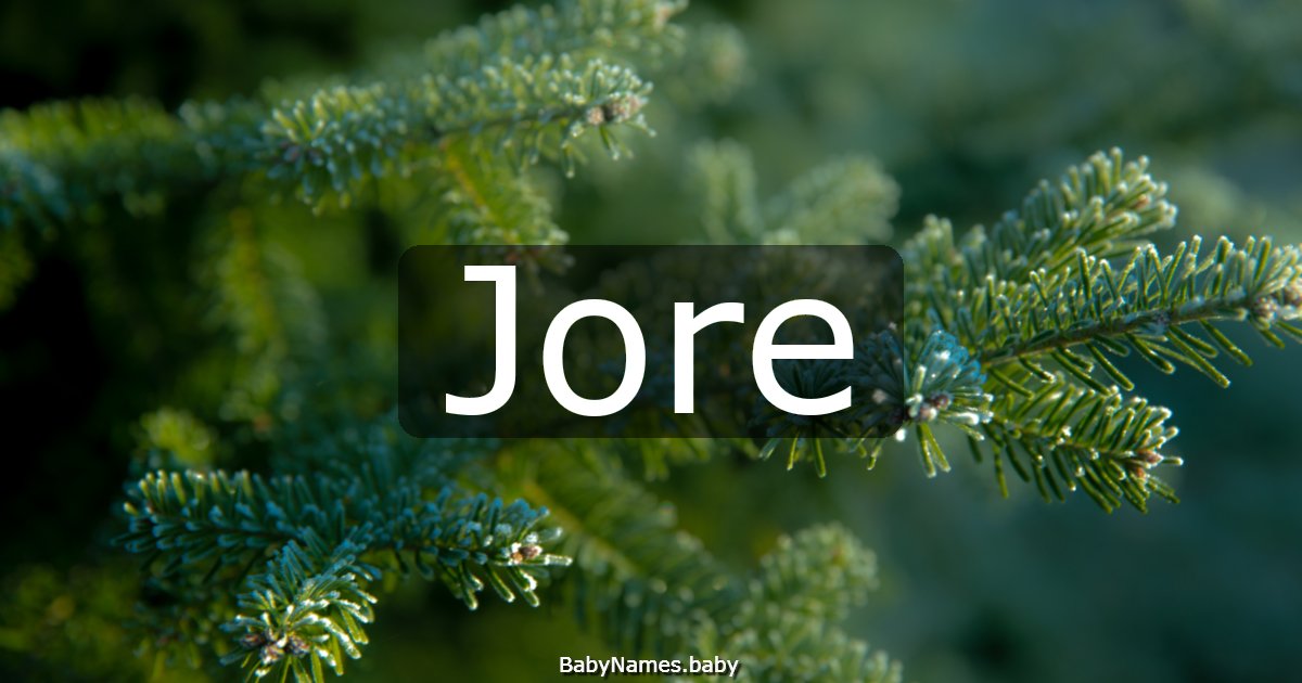 Jore