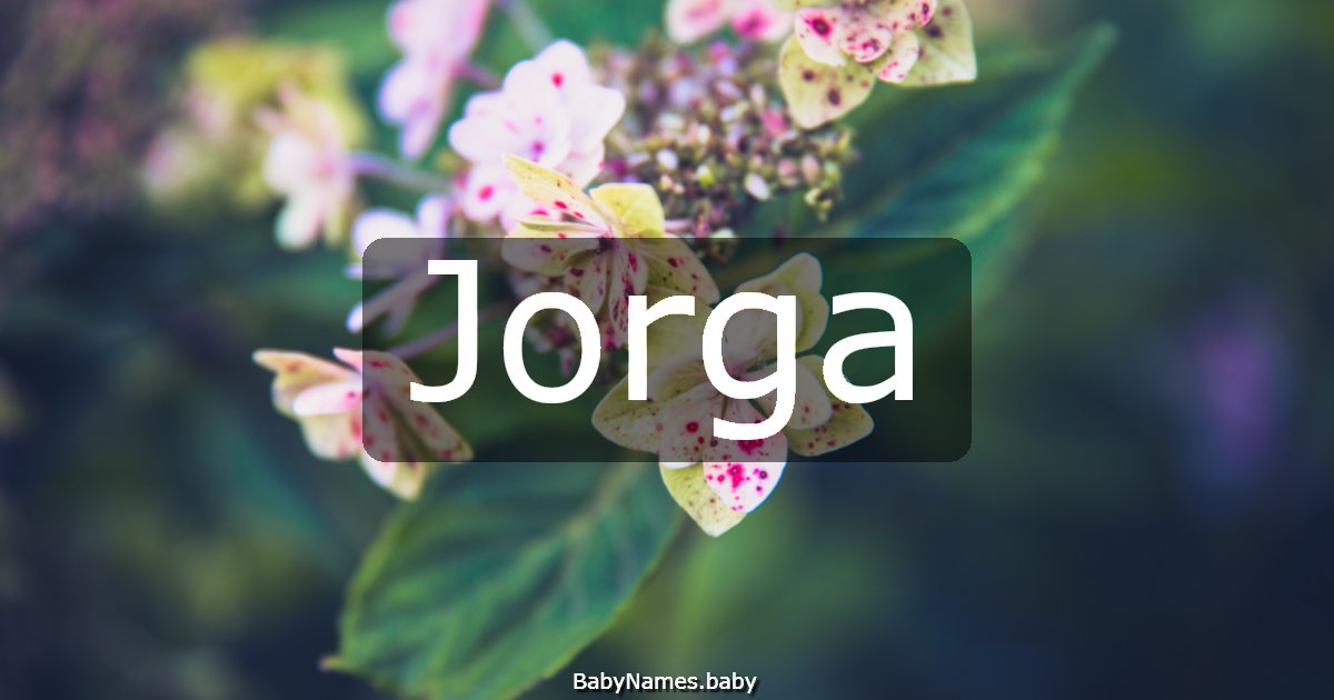 Jorga