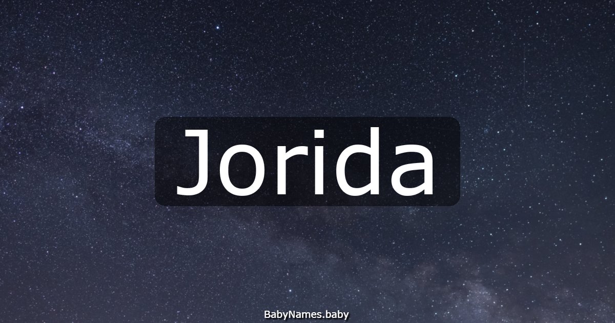Jorida