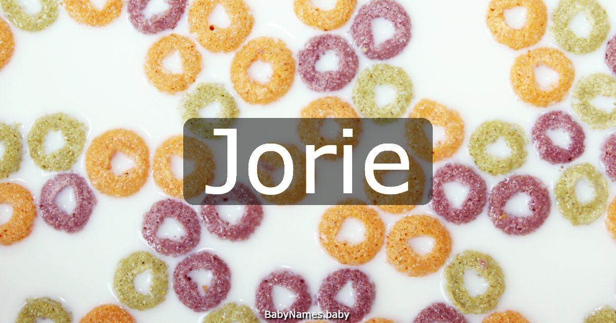 Jorie