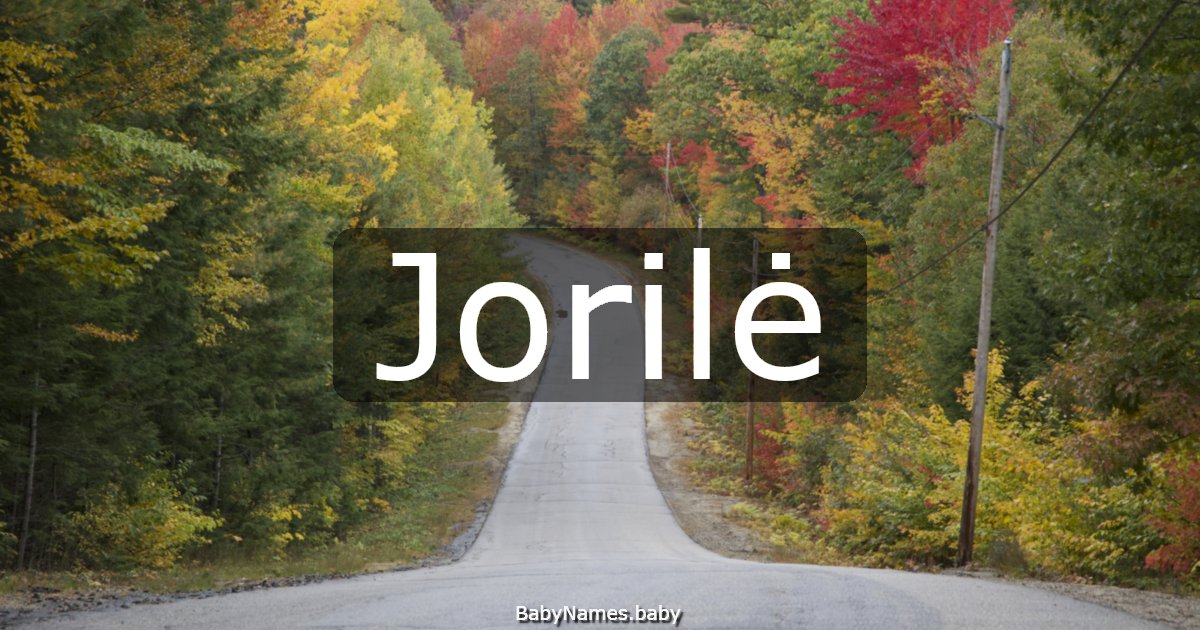 Jorilė