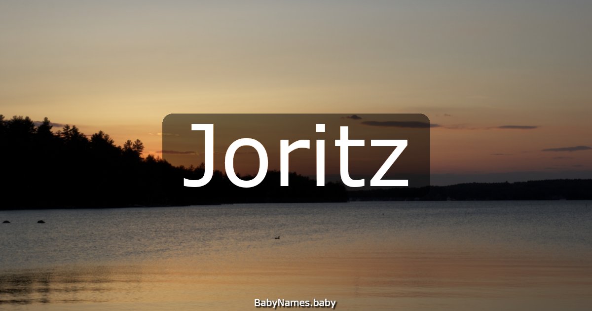Joritz